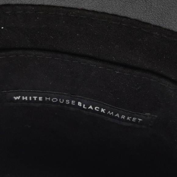 White House Black Market Black Clutch - Picture 4 of 7